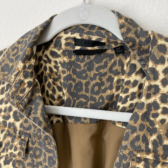 ATM (SMALL) LEOPARD PRINT JACKET - WORN ONCE! - Picture 2 of 4